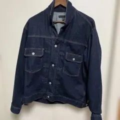 ユニクロ（UNIQLO） 濃紺 デニムジャケット Lサイズ