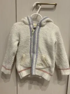 【ジェラートピケ】フワフワボア　フード　XXS 90センチ〜100センチ