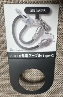 Jack Daniel's シールド型充電ケーブル Type-C