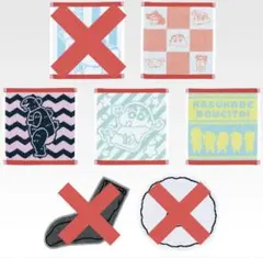 一番くじ　クレヨンしんちゃん　G賞 ハンドタオル　4枚セット