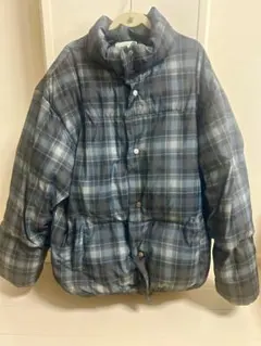 CIAOPANIC TYPY チェック ダウンジャケット