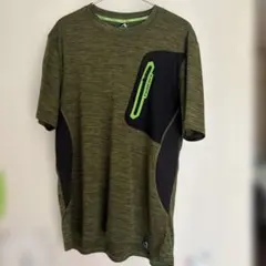 ワークマンFieldCore オリーブグリーン Tシャツ　サイズＬＬ