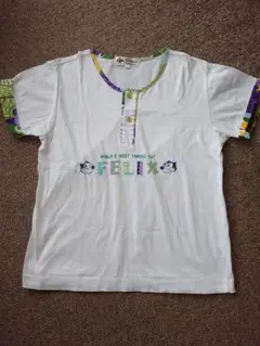 ビンテージ　FELIX　フィリックス　半袖　Tシャツ　レトロ　美品　130cm