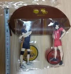 ハイキュー!! 　劇場版　ゴミ捨て場の決戦　ポーチ　アクスタ　黒尾鉄朗　月島蛍