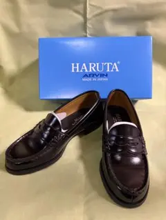 HARUTA ローファー 4514 ブラック 23 EE