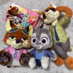 【値下げ】ズートピア　ぬいぐるみ　パックンチョ　ブランケット　まとめ売り