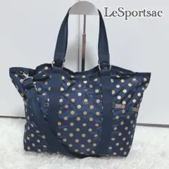 レスポートサック LeSportsac 2wayショルダーバッグ ドット柄