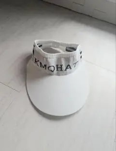 ホワイト＆ネイビー サンバイザー