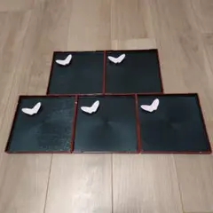 お盆　箸置き　5セット