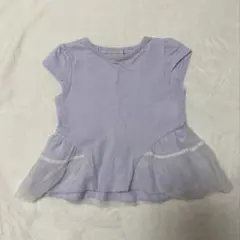 プティマイン　チュールペプラムT ラベンダー　サイズ90