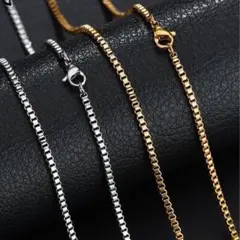 2㎜ ベネチアンネックレス ステンレスネックレス ステンレスチェーン