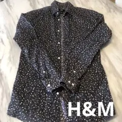 H&M 長袖シャツ　スリムフィット　165 S〜Mのサムネイル