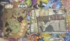 ワンピース　トラベルステッカー２枚　サボ　ドレスローザ