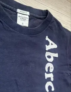 Abercrombie & Fitch Tシャツ ネイビー Sのサムネイル