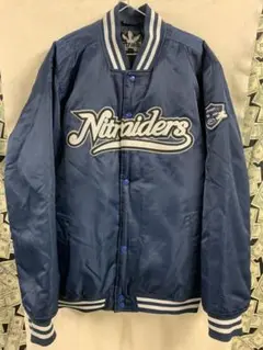 nitraid スタジャン ネイビー　XL