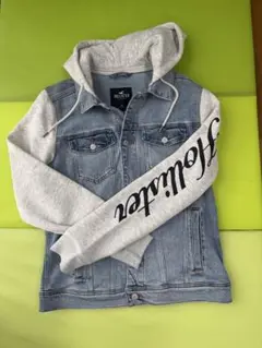 【美品】Hollister フード付きデニムジャケット M