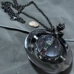Vivienne Westwood　ジャイアントオーブネックレス　ガンメタル