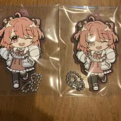 カラフルピーチ　のあ　一番くじ　ラバーチャーム