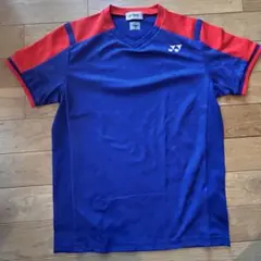 YONEX バドミントンウェア Mサイズ 青赤 ユニフォーム 公式