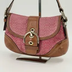 COACH Signature One Shoulder Bag Y2K