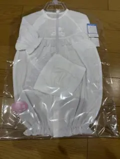 新品★日本製セレモニードレス退院着 出産準備 50~60cm 双子ちゃん対応