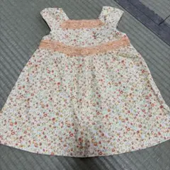KUMIKYOKU ワンピース 花柄 70-80cmのサムネイル