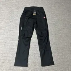 ブラック スリムフィット ジャージパンツ