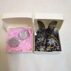 作家ハンドメイド　イヤリング2個セット