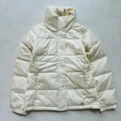 Champion ダウンジャケット 軽量 防寒 白 M相当（F336）のサムネイル