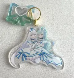 【わんだふるぷりきゅあ！】プリティ猫袋 アクリルキーホルダー　キュアニャミー