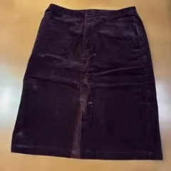 UNIQLO ダークパープル タイトスカート