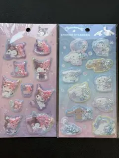 サンリオキャラクターズ❤️シェイカーステッカーズ❤️シナモロール　クロミ　新品正規品