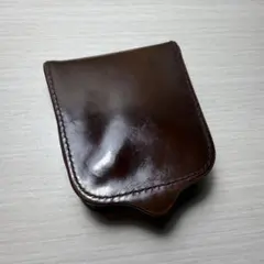 ダンヒル コインケース 馬蹄型 ブラウン グリーン