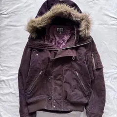 サイズ4（LL）TAKEO KIKUCHI N2B ブルゾン Y2K パープル