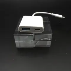 [8C21]Type-C USB 変換アダプタ 2in1のサムネイル