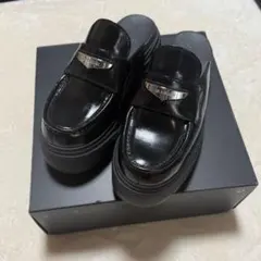 NIKE AIR JORDAN エアジョーダン ミュール ブラック 厚底 箱付きのサムネイル