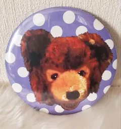 マルコマルカ　MALKO MALKA　特大缶バッジ　クマ