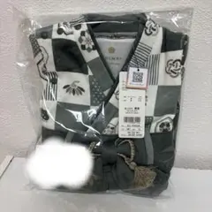 mocmof 袴ロンパース 濃抹茶 70