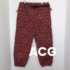 NIKE ACG ナイキ　総柄　ナイロンパンツ