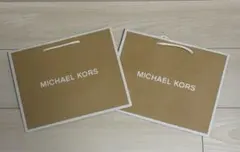 【新品未使用】MICHAEL KORS ショッパー 2枚セット