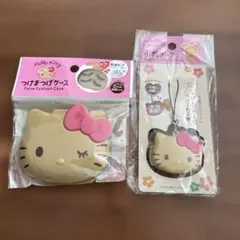 Hello Kitty アイシャドウケースとストラップ