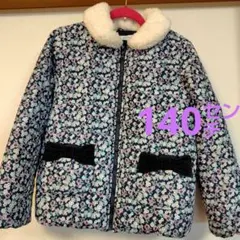 3can4on 花柄コート 140cm