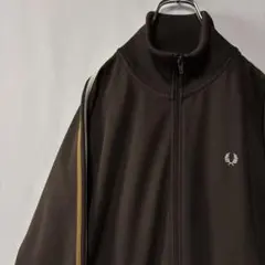 FREDPERRフレッドペリートラックジャケット ブラウン FREDPERRフレッドペリートラックジャケット ブラウン - メルカリ
