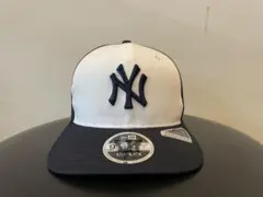 New Era 9FIFTY SNAPBACK キャップ ホワイト/ネイビー