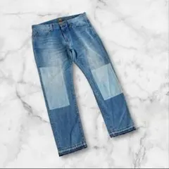 バックナンバー　デニムジーンズ　ブルー　サイズ81 フリー綿100%