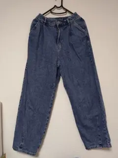 GUバレルレッグジーンズ160