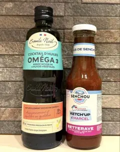 26j10%off！送料込！オーガニックオメガ3オリーブオイルとビーツケチャップのサムネイル