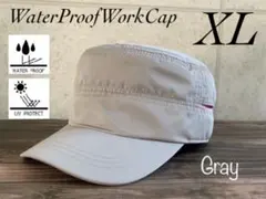 送料込 帽子 大きい XL 撥水 ワークキャップ UV99.9 UPF50+ G