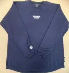 HOOPREX バスケットボール 長袖シャツ ネイビー(XL寸)