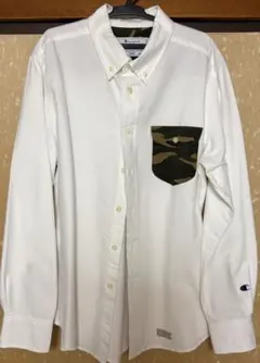 Champion 長袖シャツ ホワイトのサムネイル